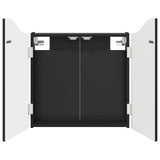 vidaXL Dartbord Kabinet Wit 56 x 12 x 63 cm Bewerkt hout