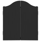 vidaXL Dartbord Kabinet Wit 56 x 12 x 63 cm Bewerkt hout