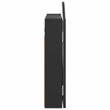 vidaXL Dartbord Kabinet Wit 56 x 12 x 63 cm Bewerkt hout