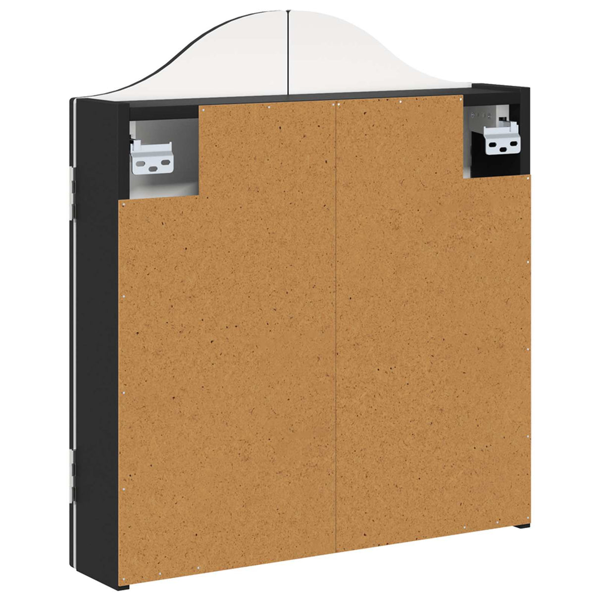 vidaXL Dartbord Kabinet Wit 56 x 12 x 63 cm Bewerkt hout