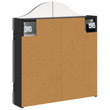 vidaXL Dartbord Kabinet Wit 56 x 12 x 63 cm Bewerkt hout
