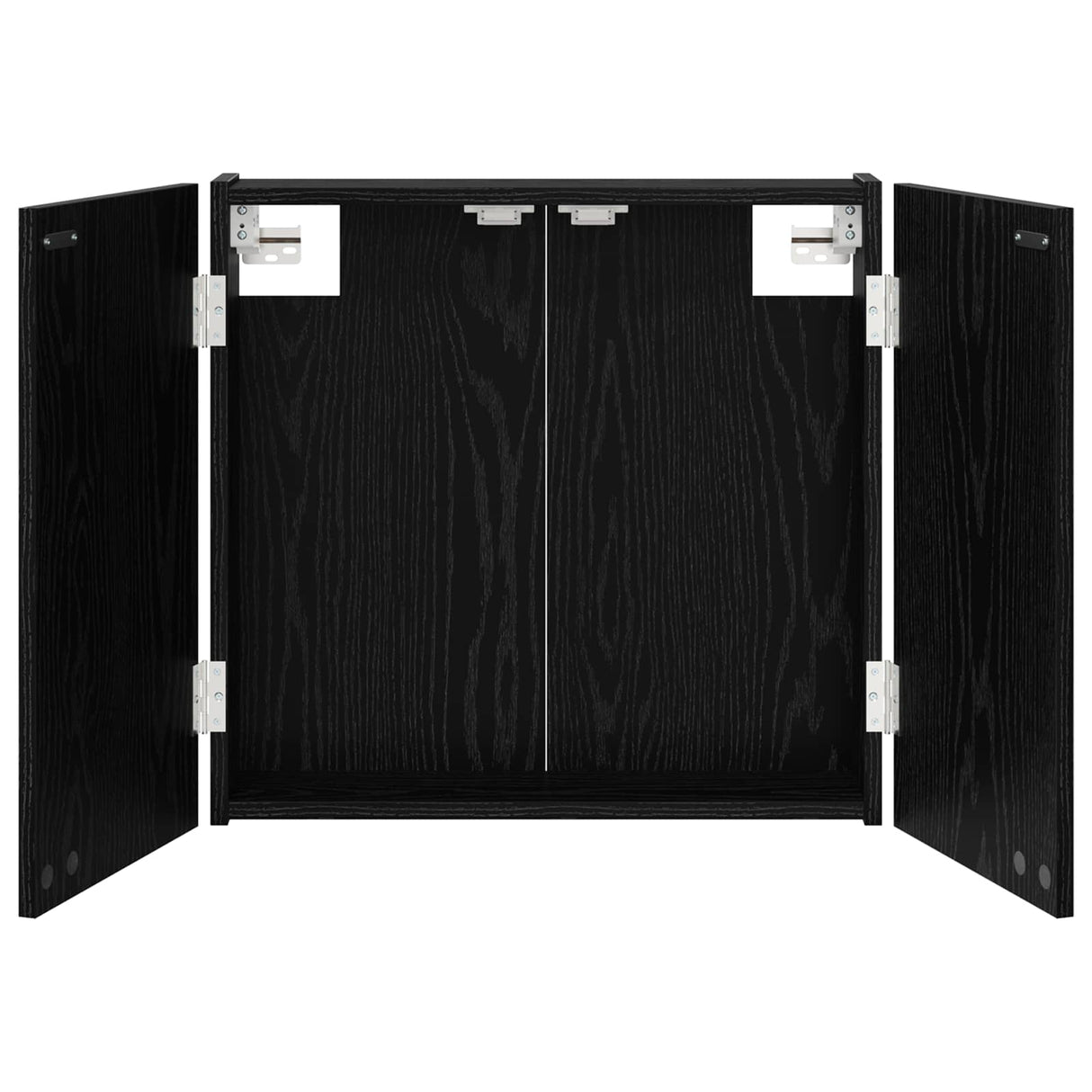 vidaXL Dartbord Kabinet Wit 56 x 12 x 53,5 cm Bewerkt hout