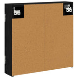 vidaXL Dartbord Kabinet Wit 56 x 12 x 53,5 cm Bewerkt hout