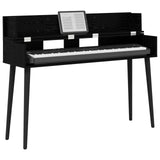 vidaXL studiobureau Wit 152 x 40 x 19,5 cm Bewerkt hout