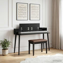vidaXL Studio Desk White 152 x 36 x 19.5 cm Engineered Wood