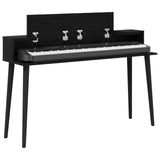 vidaXL Studio Desk White 152 x 36 x 19.5 cm Engineered Wood