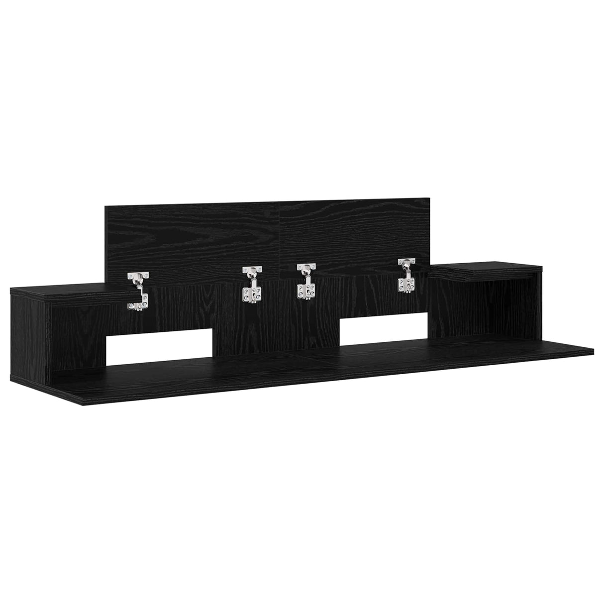 vidaXL Studio Desk White 152 x 36 x 19.5 cm Engineered Wood