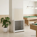 vidaXL Biljartkeu-stand Bewerkt hout 60 x 20 x 57 cm Wit