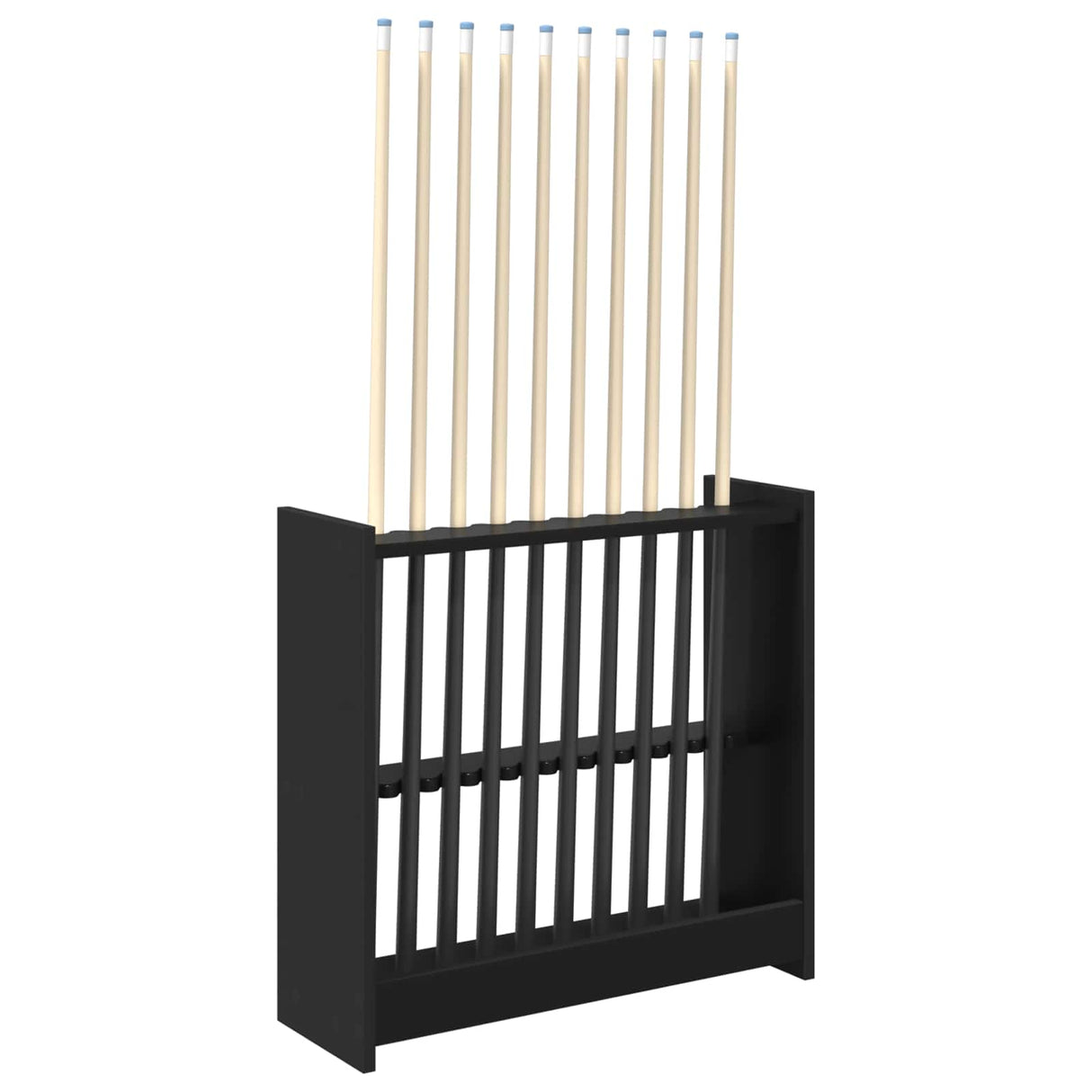 vidaXL Biljartkeu-stand Bewerkt hout 60 x 20 x 57 cm Wit