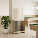 vidaXL Biljartkeu-stand Bewerkt hout 60 x 20 x 57 cm Wit
