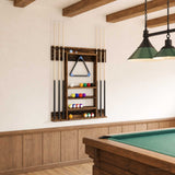 vidaXL Biljartkeu-stand Bewerkt hout 93 x 12 x 103 cm Wit