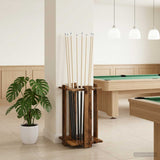 vidaXL Biljartkeu-stand Bewerkt hout 42 x 43 x 60 cm Wit