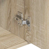 vidaXL Dressoir 88x30x70 cm bewerkt hout wit