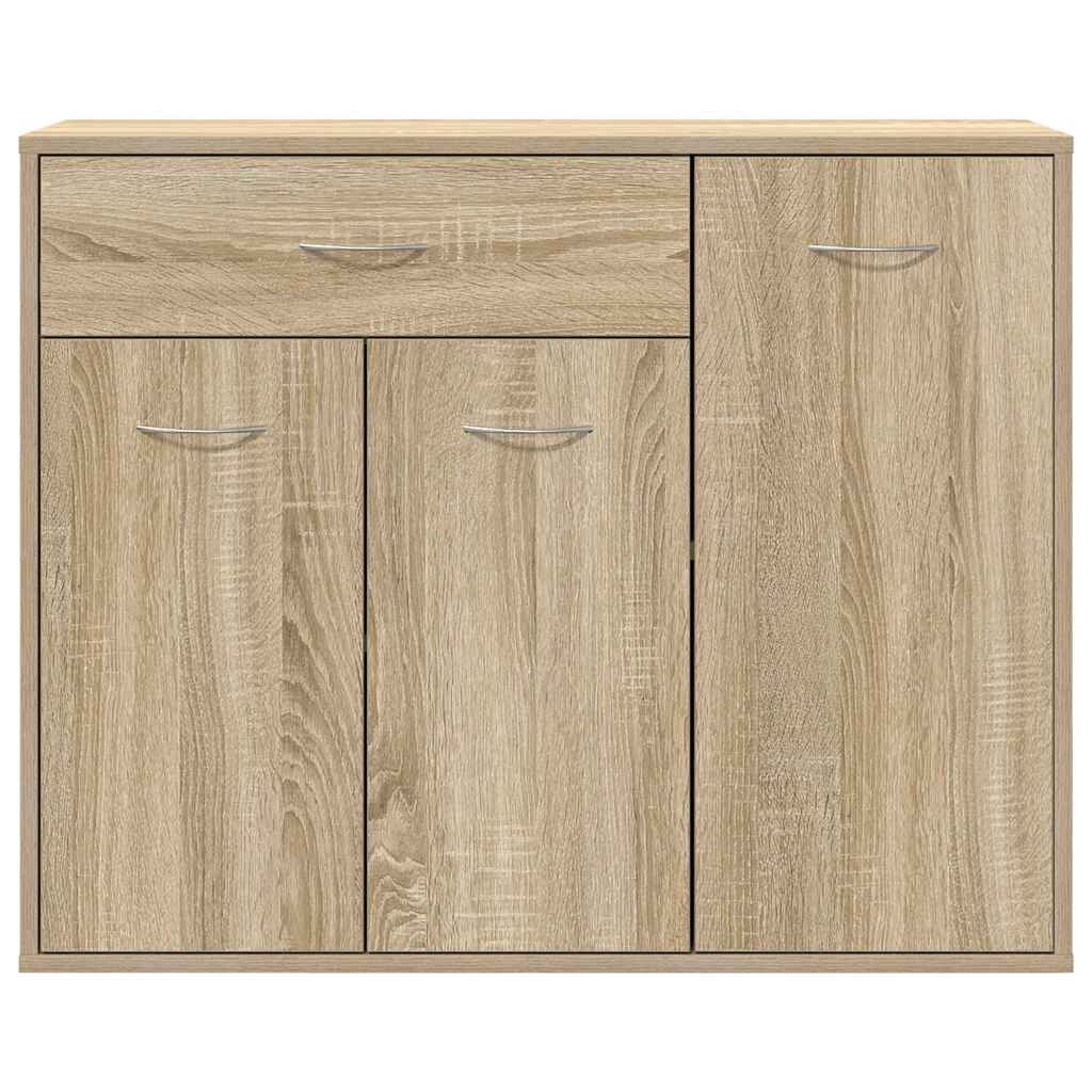 vidaXL Dressoir 88x30x70 cm bewerkt hout wit