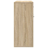 vidaXL Dressoir 88x30x70 cm bewerkt hout wit