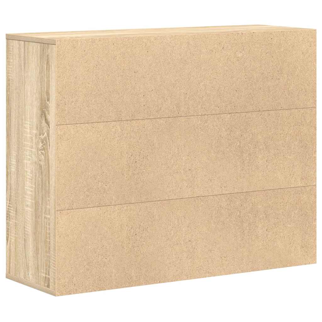 vidaXL Dressoir 88x30x70 cm bewerkt hout wit
