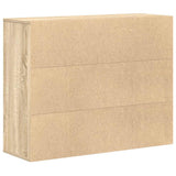 vidaXL Dressoir 88x30x70 cm bewerkt hout wit