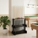 vidaXL Biljartkeu-stand Bewerkt hout 60 x 35 x 60 cm Wit