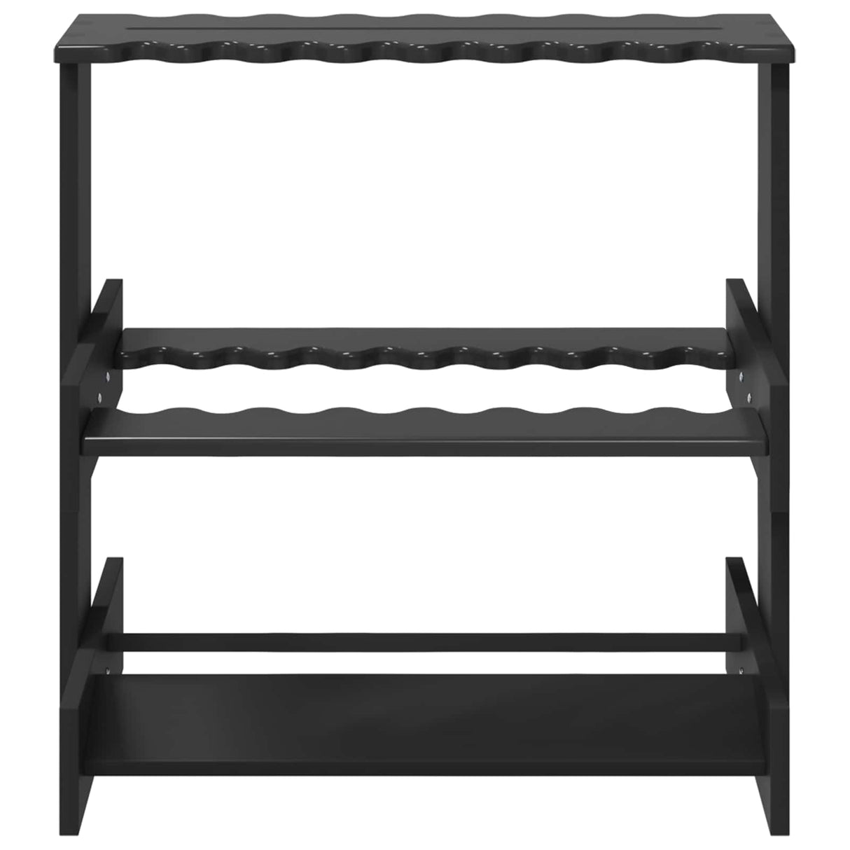 vidaXL Biljartkeu-stand Bewerkt hout 60 x 35 x 60 cm Wit