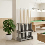 vidaXL Biljartkeu-stand Bewerkt hout 60 x 35 x 60 cm Wit