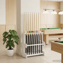 vidaXL Biljartkeu-stand Bewerkt hout 60 x 35 x 60 cm Wit
