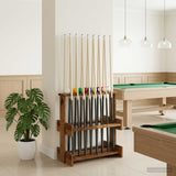 vidaXL Biljartkeu-stand Bewerkt hout 60 x 35 x 60 cm Wit