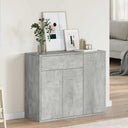 vidaXL Dressoir 88x30x70 cm bewerkt hout wit