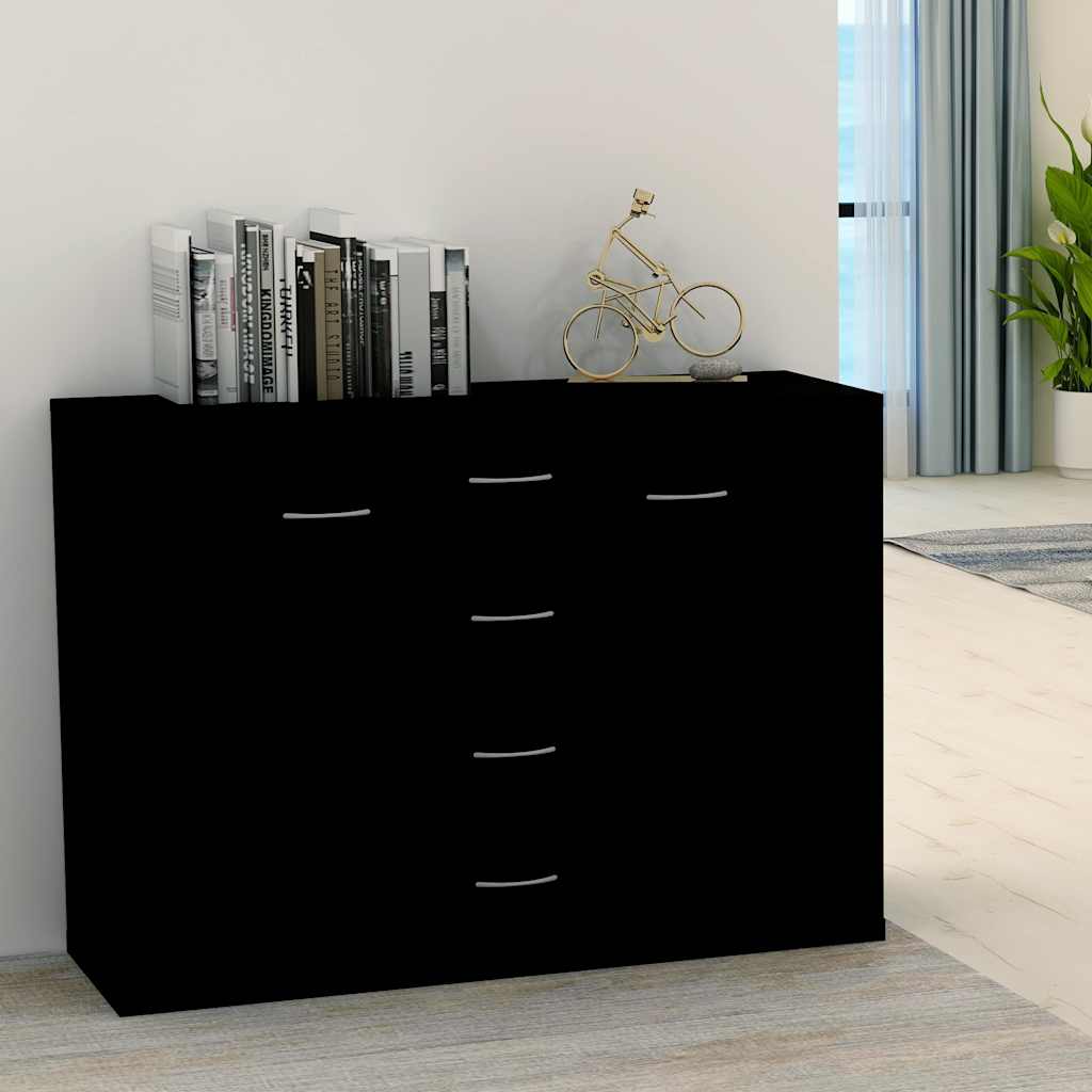 vidaXL Dressoir 88x30x65 cm bewerkt hout wit