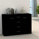 vidaXL Dressoir 88x30x65 cm bewerkt hout wit