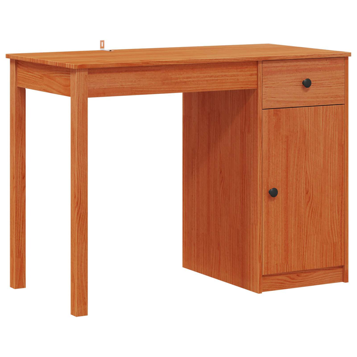 vidaXL Bureau 100x50x75 cm massief grenenhout