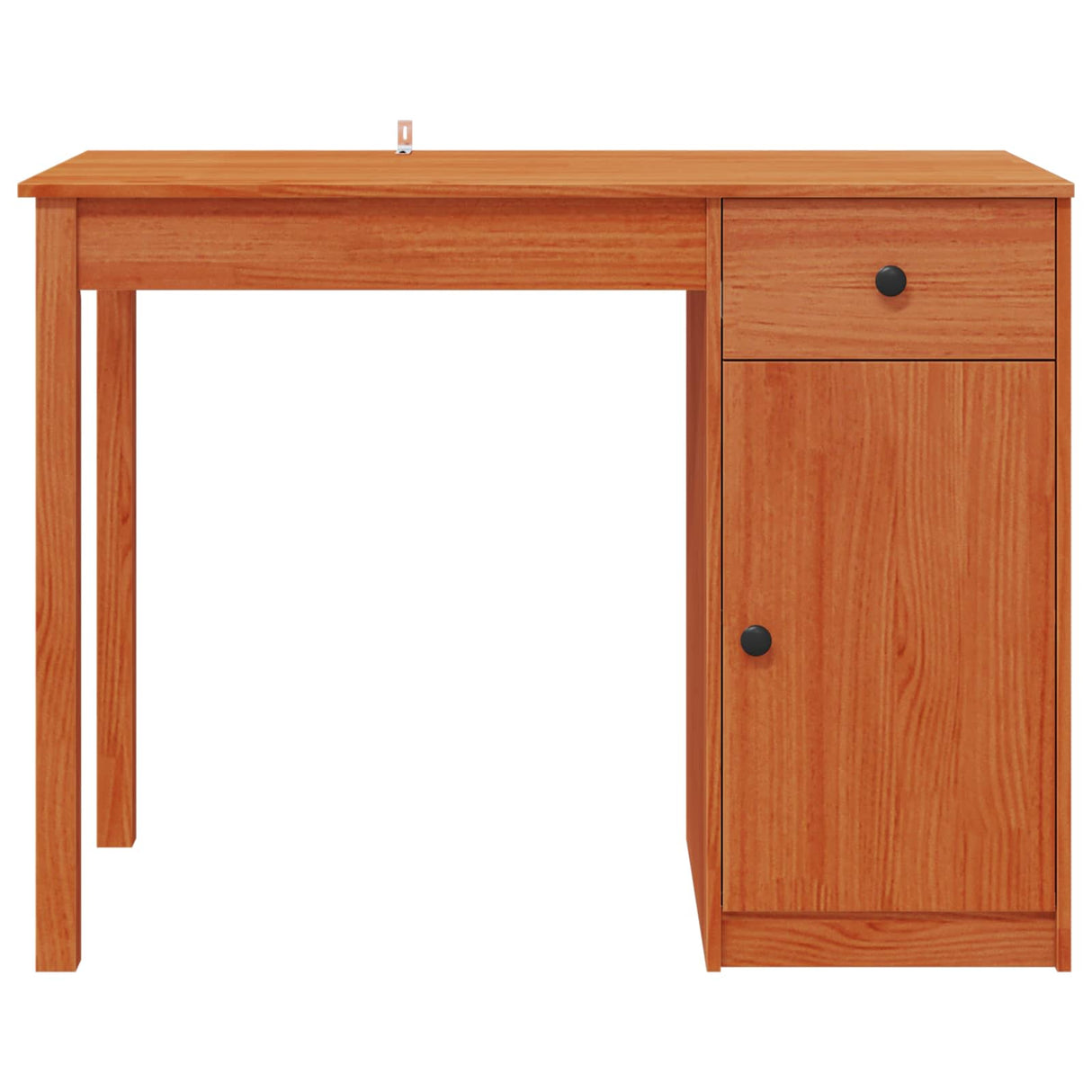 vidaXL Bureau 100x50x75 cm massief grenenhout