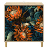 vidaXL Sideboard RHENEN Sonoma 69 x 33 x 75 cm Engineered Wood