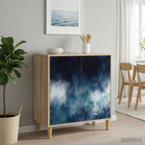 vidaXL Sideboard RHENEN Sonoma 69 x 33 x 75 cm Engineered Wood