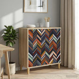 vidaXL Sideboard RHENEN Sonoma 69 x 33 x 75 cm Engineered Wood
