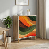vidaXL Sideboard RHENEN Sonoma 69 x 33 x 75 cm Engineered Wood