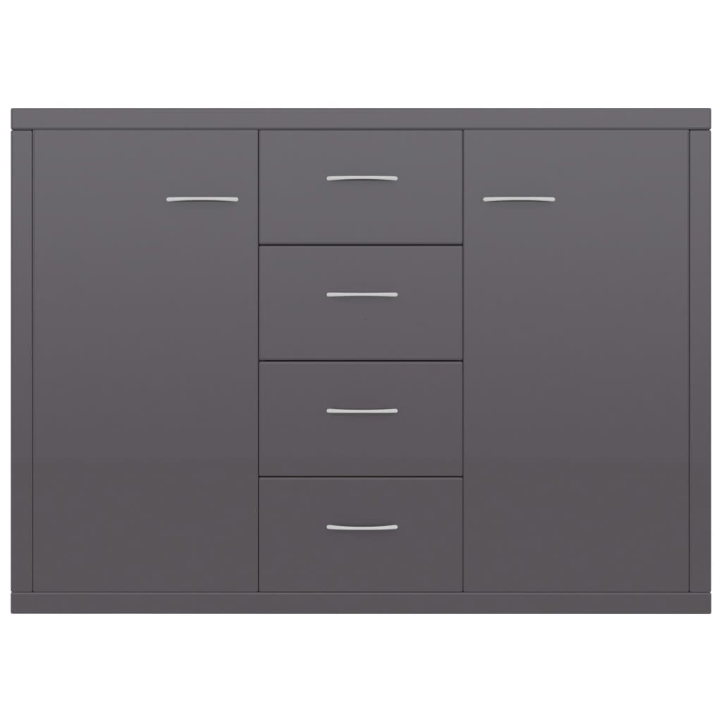 vidaXL Dressoir 88x30x65 cm bewerkt hout wit