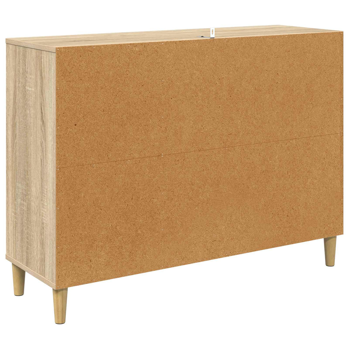 vidaXL Dressoir RHENEN Sonoma 102 x 33 x 75 cm Bewerkt hout