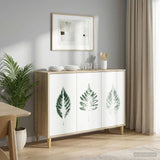 vidaXL Dressoir RHENEN Sonoma 102 x 33 x 75 cm Bewerkt hout