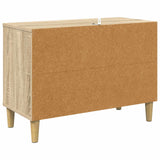 vidaXL Tv-meubel RHENEN 69 x 33 x 50 cm Sonoma Bewerkt hout