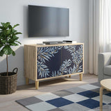 vidaXL Tv-meubel RHENEN 69 x 33 x 50 cm Sonoma Bewerkt hout
