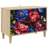 vidaXL Tv-meubel RHENEN 69 x 33 x 50 cm Sonoma Bewerkt hout