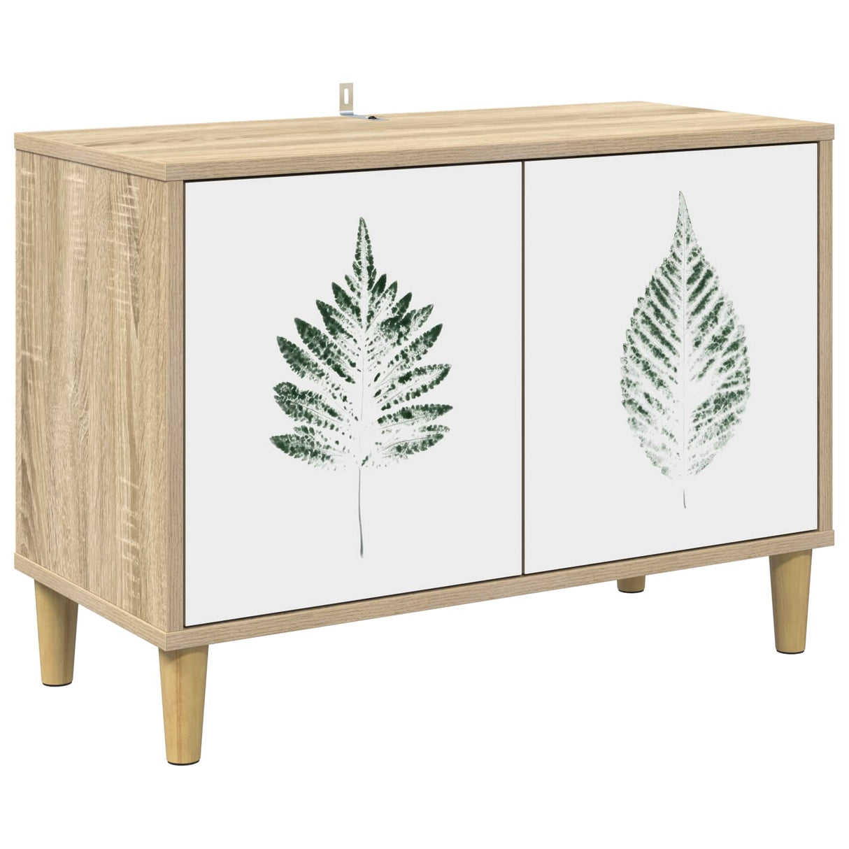 vidaXL Tv-meubel RHENEN 69 x 33 x 50 cm Sonoma Bewerkt hout