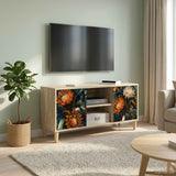 vidaXL TV Cabinet RHENEN 102 x 33 x 50 cm Sonoma Engineered Wood