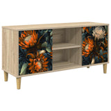 vidaXL TV Cabinet RHENEN 102 x 33 x 50 cm Sonoma Engineered Wood