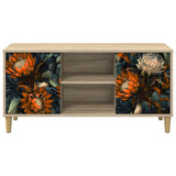vidaXL TV Cabinet RHENEN 102 x 33 x 50 cm Sonoma Engineered Wood