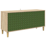 vidaXL Tv-meubel RHENEN 102 x 33 x 50 cm Sonoma Bewerkt hout