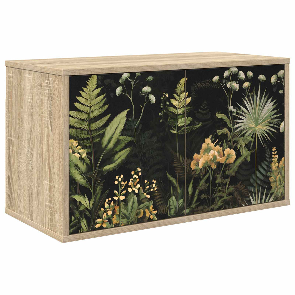 vidaXL Wand gemonteerd TV Kast RHENEN 69 x 33 x 40 cm Sonoma Eiken