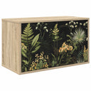 vidaXL Wand gemonteerd TV Kast RHENEN 69 x 33 x 40 cm Sonoma Eiken