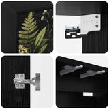vidaXL Wand gemonteerd TV Kast RHENEN 69 x 33 x 40 cm Sonoma Eiken
