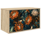 vidaXL Wand gemonteerd TV Kast RHENEN 69 x 33 x 40 cm Sonoma Eiken
